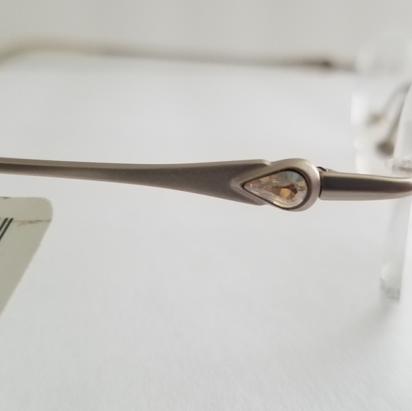 NEW NATURALLY RIMLESS NR 359 Gold 52-18-135 - Picture 13 of 16